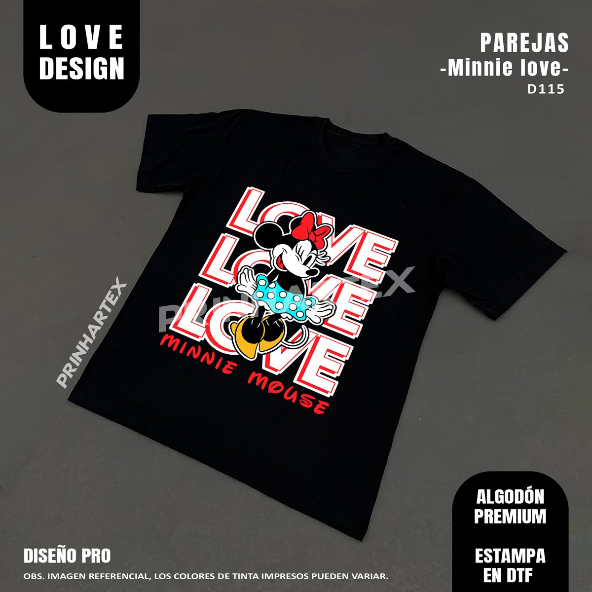 MINNIE MOUSE LOVE-D115