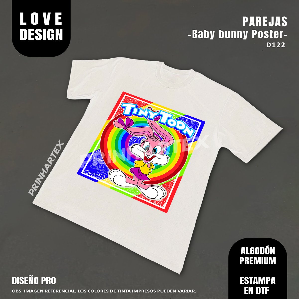 BABY BUNNY POSTER-D122