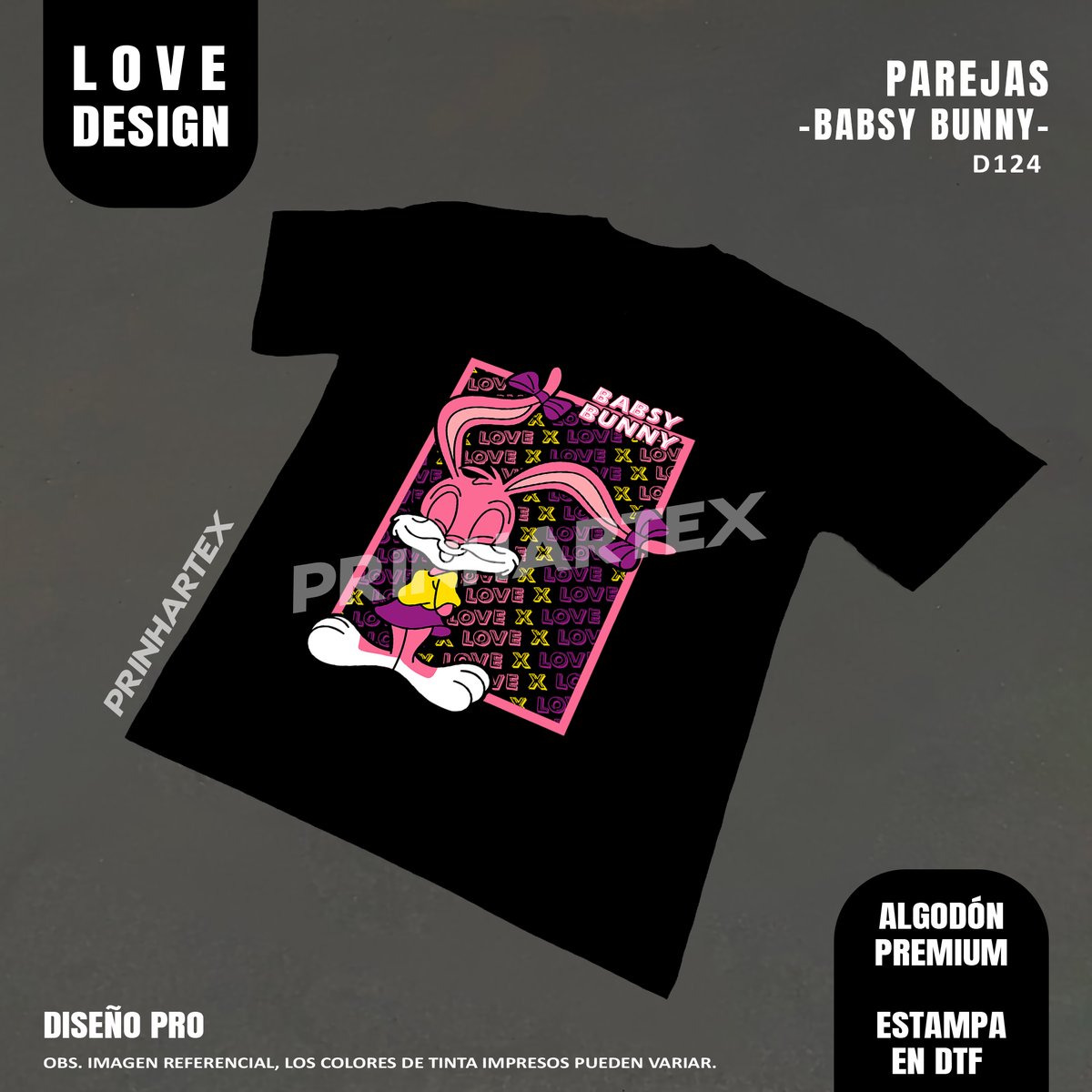 BABSY BUNNY LOVE-D124