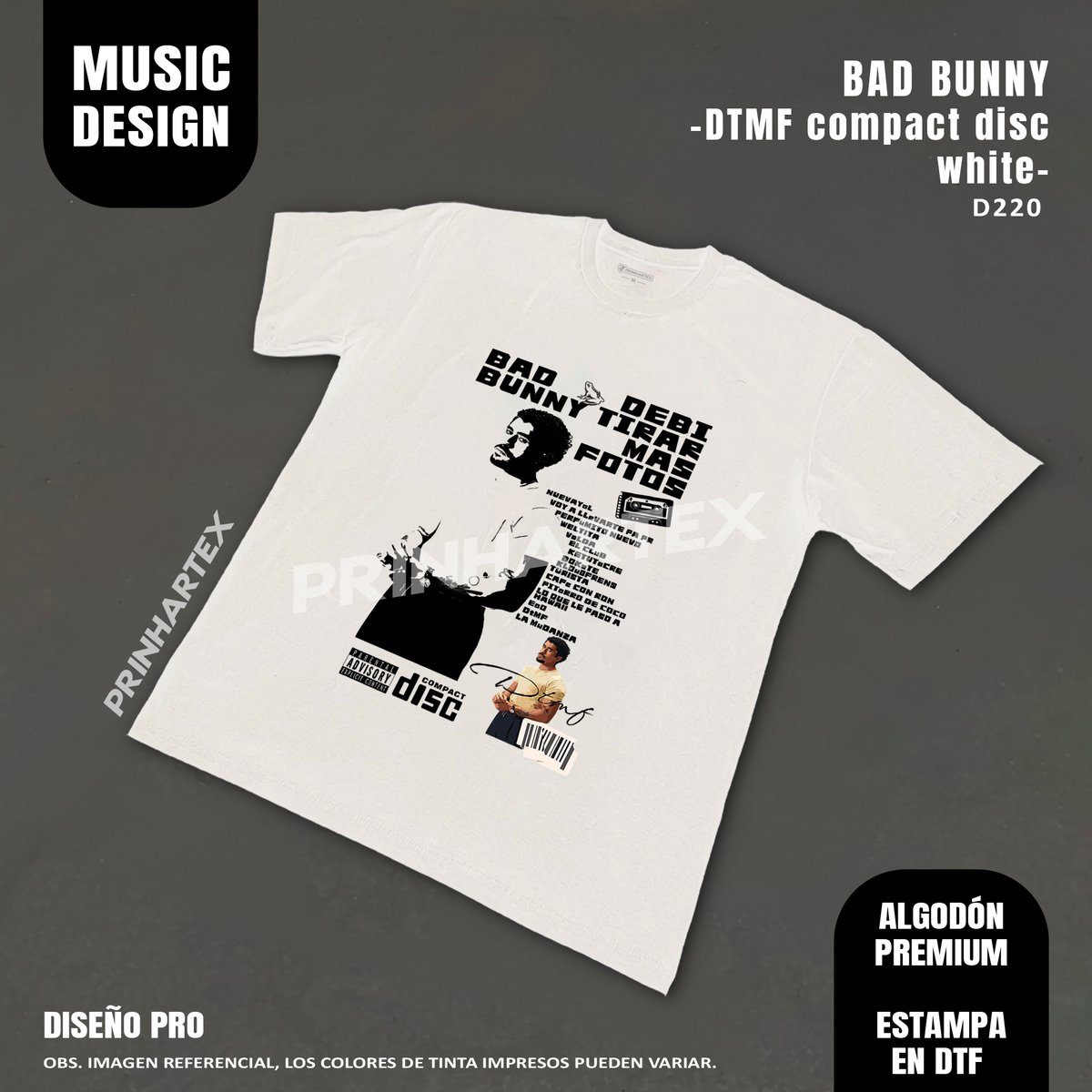 Dtmf Compact Disc White-D220