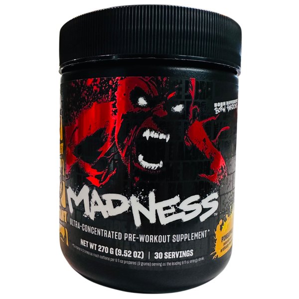 Pre Entreno Madness de Mutant 515mg Cafeína!