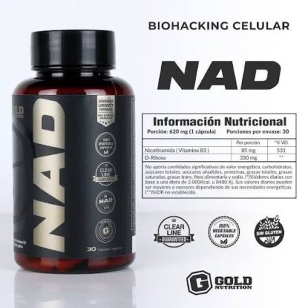 NAD de Gold Nutrition