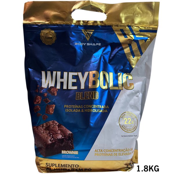 Whey Bolic Isolado e Hydrolizado 1.8Kg