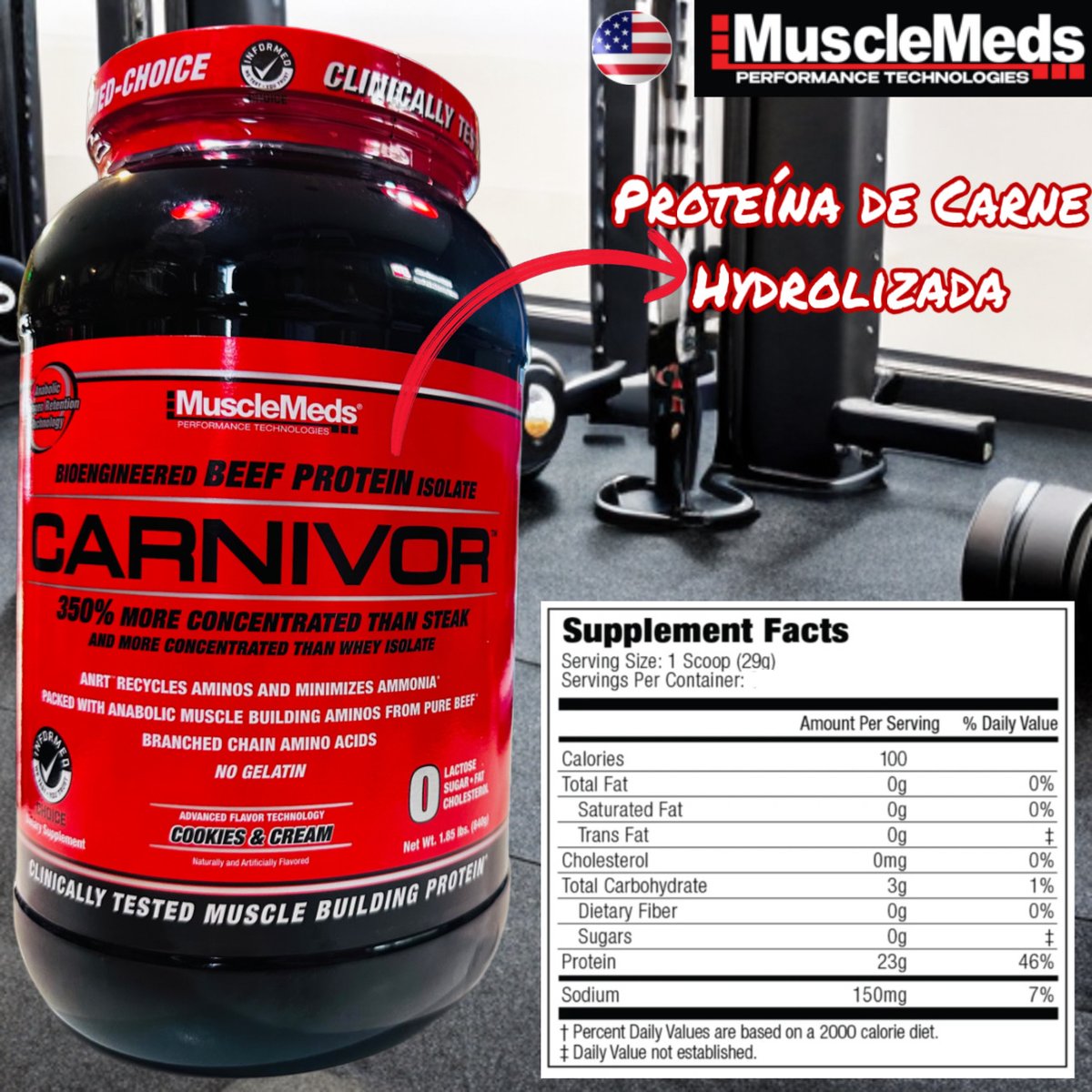 Carnivor de MuscleMeds - 2
