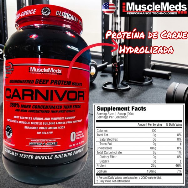 Carnivor de MuscleMeds