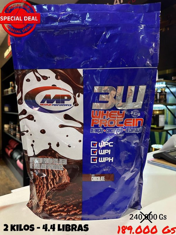 Proteína Whey 3W de 2kg