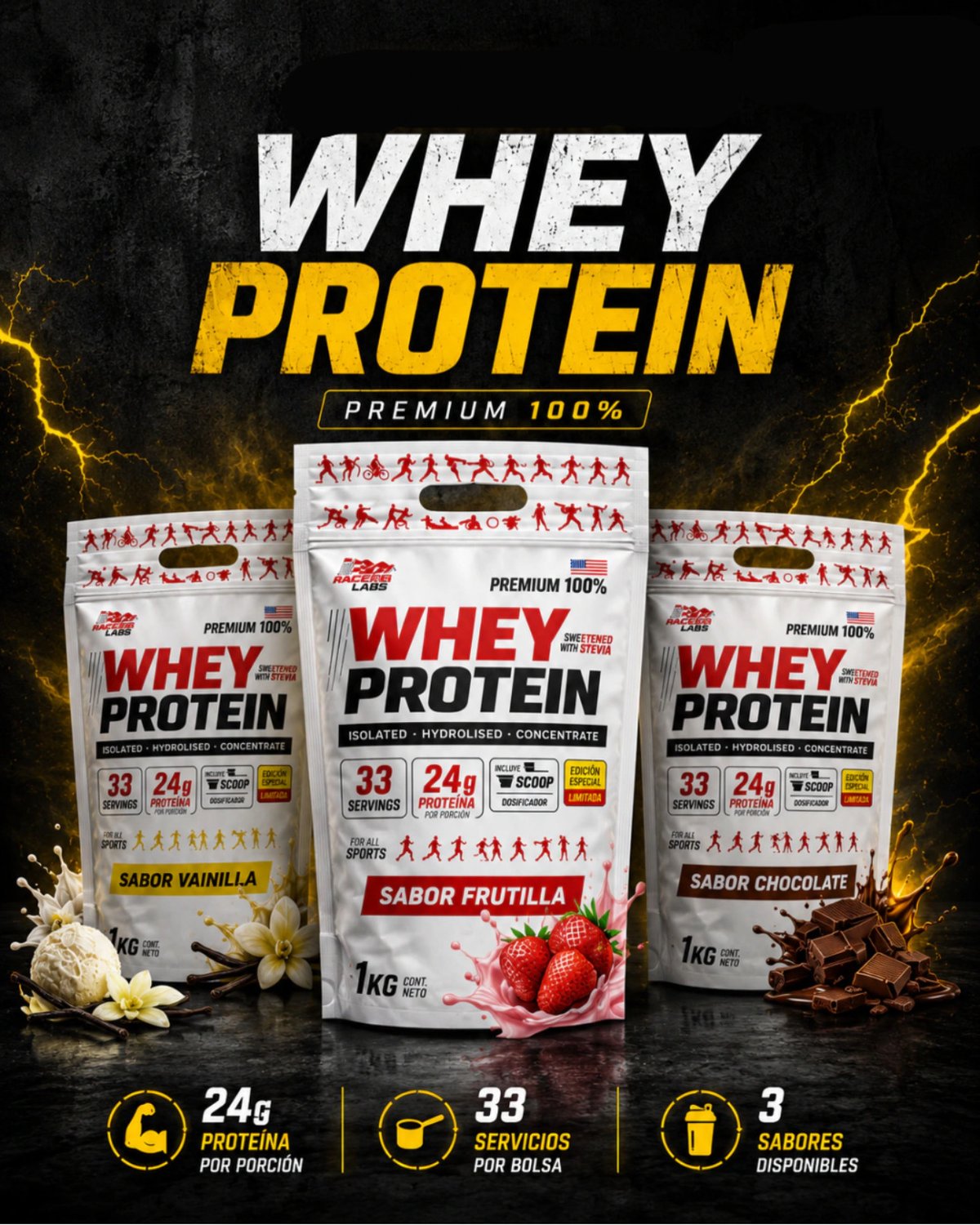 Whey Racers ISOLATE  - 2