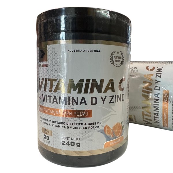 Vitamina C 2gr en polvo