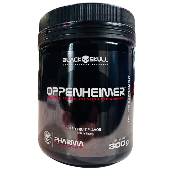 Pre Entreno Oppenheimer Black Skull