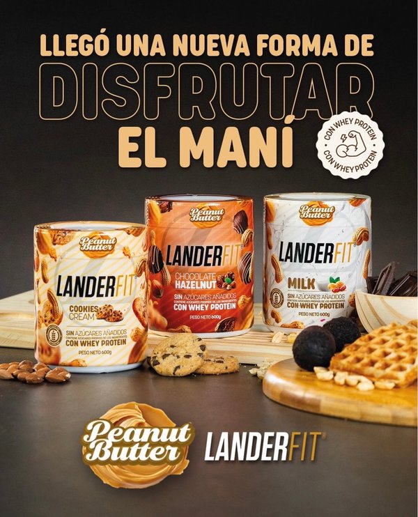 Mantequilla de Maní con Whey Protein