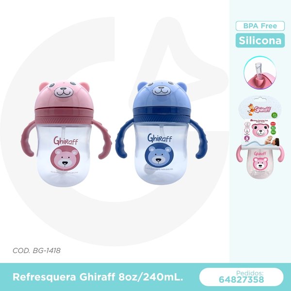 REFRESQUERA GHIRAFF 8oz/240mL COD. BG-1418