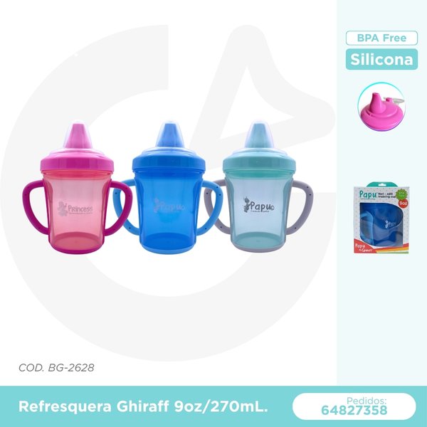 REFRESQUERA GHIRAFF 9oz/270mL. COD. BG-2628