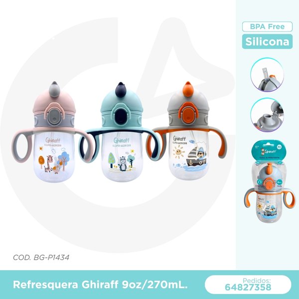 REFRESQUERA GHIRAFF 9oz/270mL. COD. BG-P1434