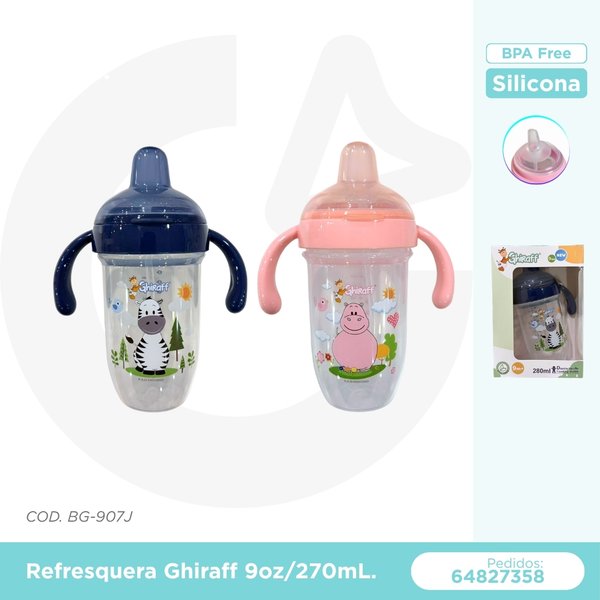 REFRESQUERA GHIRAFF 9oz/270mL. COD. BG-907J