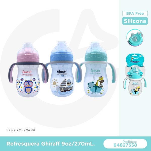REFRESQUERA GHIRAFF 9oz/270mL. COD. BG-P1424