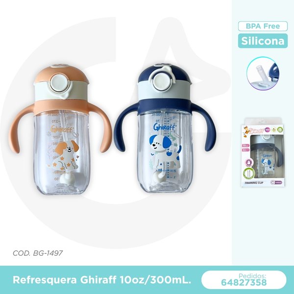 REFRESQUERA GHIRAFF 10oz/300mL. COD. BG-1497