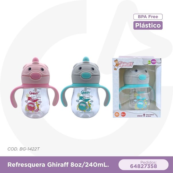 REFRESQUERA GHIRAFF 8oz/240mL. COD. BG-1422T