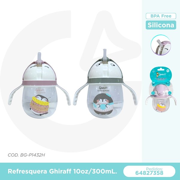 REFRESQUERA GHIRAFF 10oz/300mL. COD. BG-P1432H