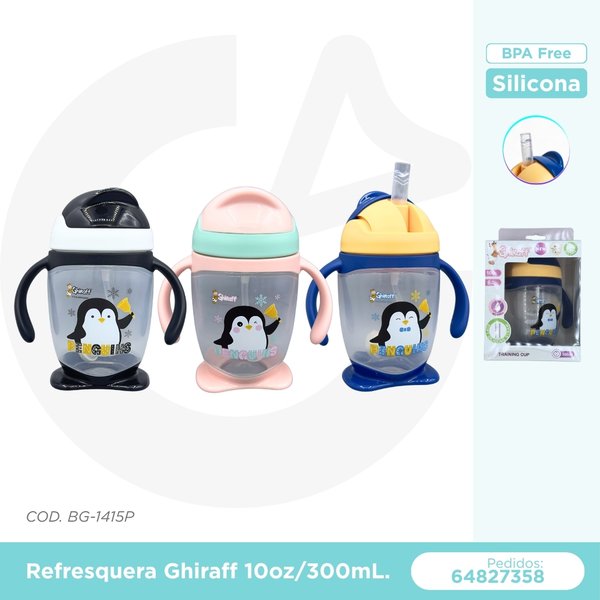 REFRESQUERA GHIRAFF 10oz/300mL. COD. BG-1415P