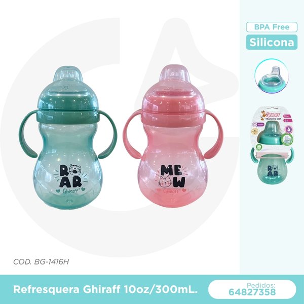 REFRESQUERA GHIRAFF 10oz/300mL. COD. BG-1416H