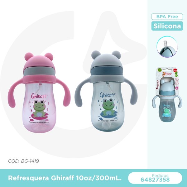 REFRESQUERA GHIRAFF 10oz/300mL. COD. BG-1419