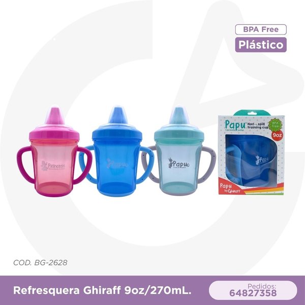 REFRESQUERA GHIRAFF 9oz/270mL. COD. BG-2628