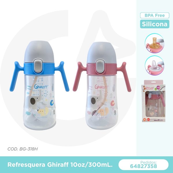 REFRESQUERA GHIRAFF 10oz/300mL. COD. BG-318H