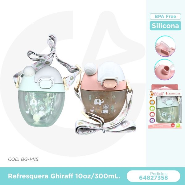 REFRESQUERA GHIRAFF 10oz/300 mL. COD. BG-1415
