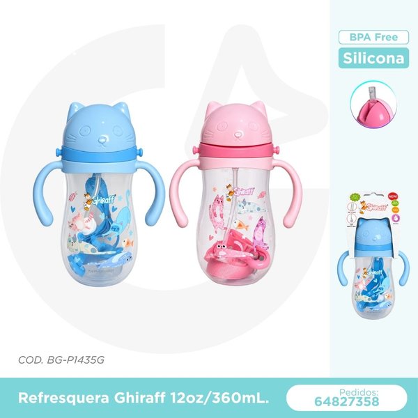 REFRESQUERA GHIRAFF 12oz/360mL. COD. BG-P1435G