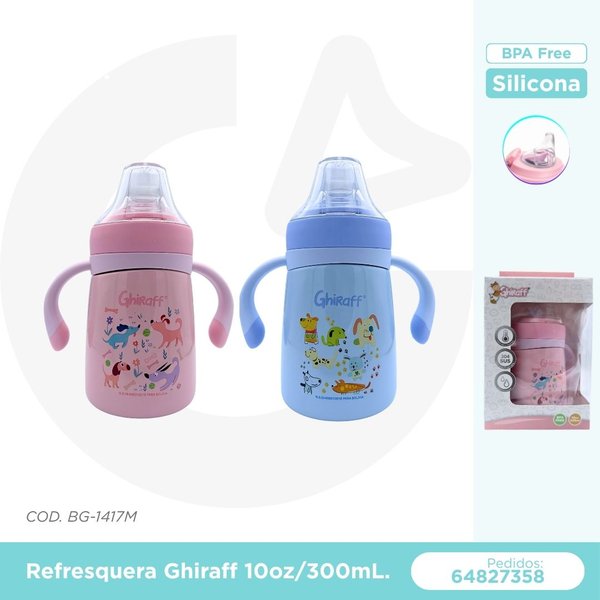 REFRESQUERA GHIRAFF 10oz/300mL. COD. BG-1417M