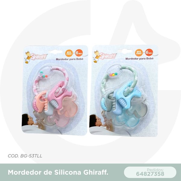 MORDEDOR DE SILICONA GHIRAFF COD. BG-53TLL