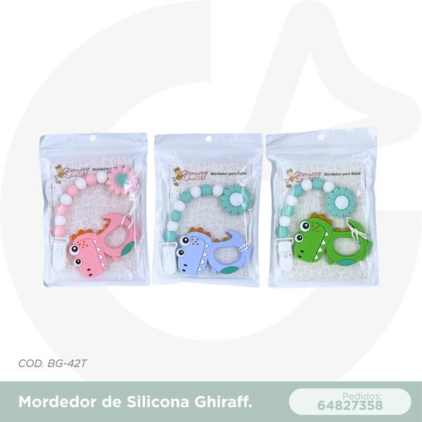 MORDEDOR DE SILICONA GHIRAFF COD. BG-42T