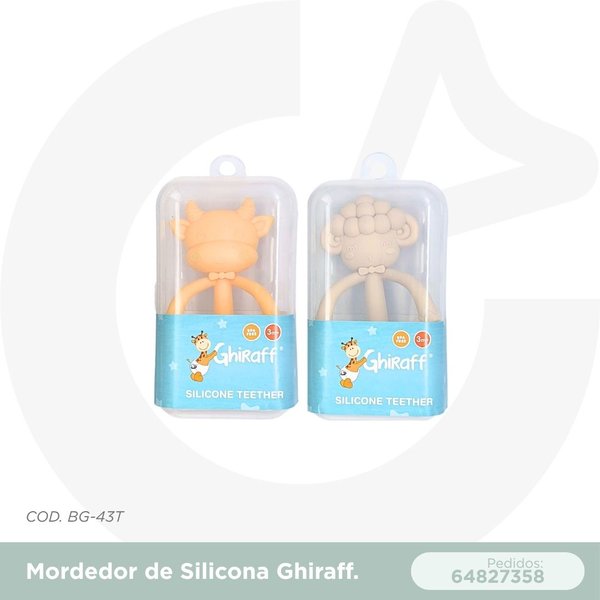 MORDEDOR DE SILICONA GHIRAFF COD. BG-43T