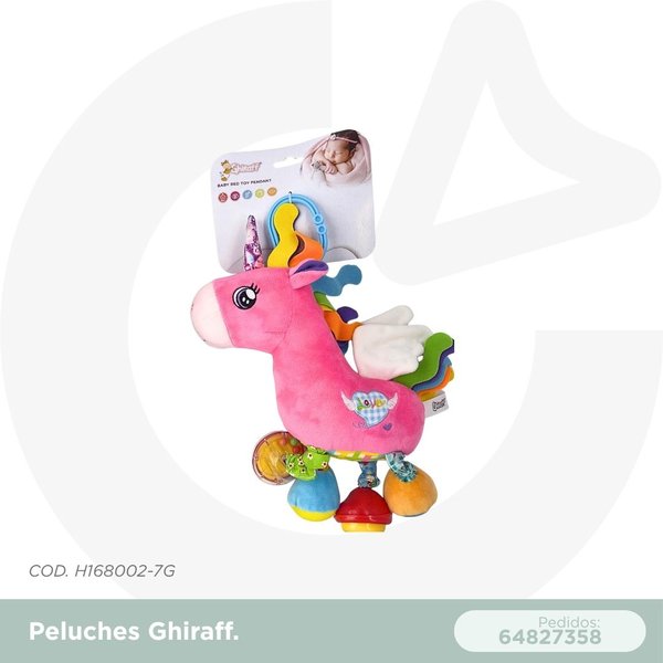 PELUCHE UNICORNIO GHIRAFF COD. H168002-7G
