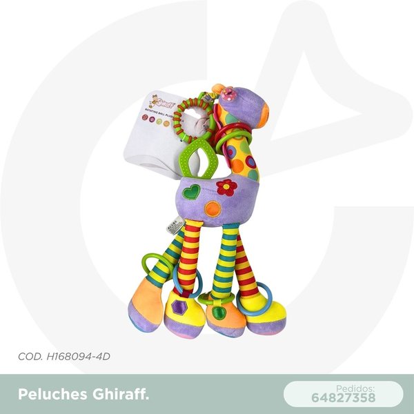 PELUCHES GHIRAFF-JIRAFA COD. H168094-4D