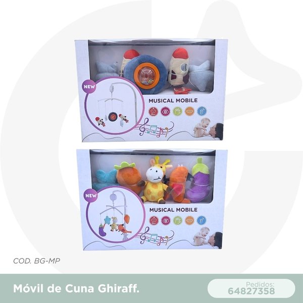 MÓVIL DE CUNA GHIRAFF COD. BG-MP