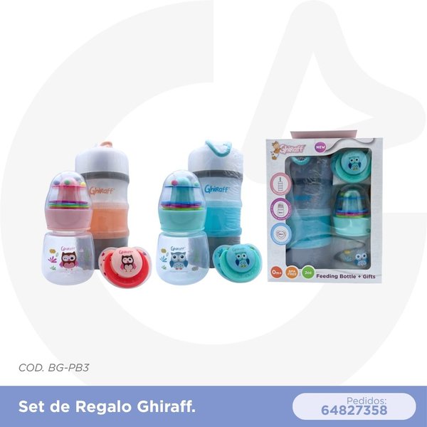 SET DE REGALO GHIRAFF COD. BG-PB3
