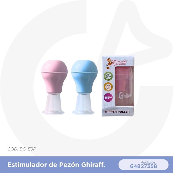ESTIMULADOR DE PEZÓN GHIRAFF COD. BG-E9P
