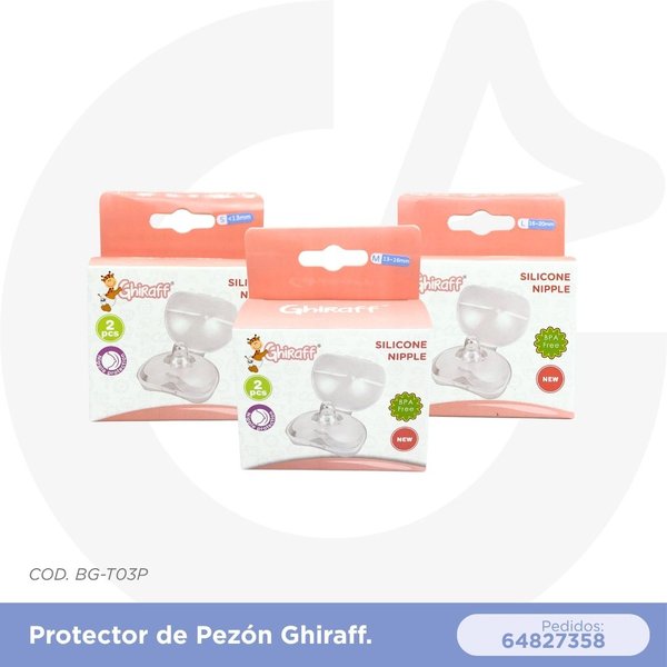 PROTECTOR DE PEZÓN GHIRAFF COD. BG-T03P