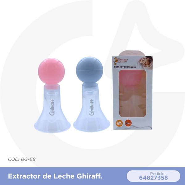 ESTRACTOR DE LECHE GHIRAFF COD. BG-E8