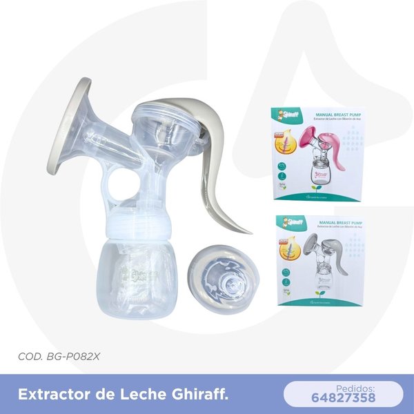 EXTRACTOR DE LECHE GHIRAFF COD. BG-P082X