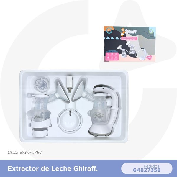 EXTRACTOR DE LECHE GHIRAFF COD. BG-P07ET