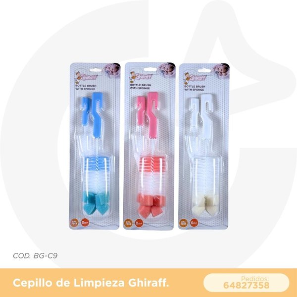 CEPILLO DE LIMPIEZA GHIRAFF COD. BG-C9