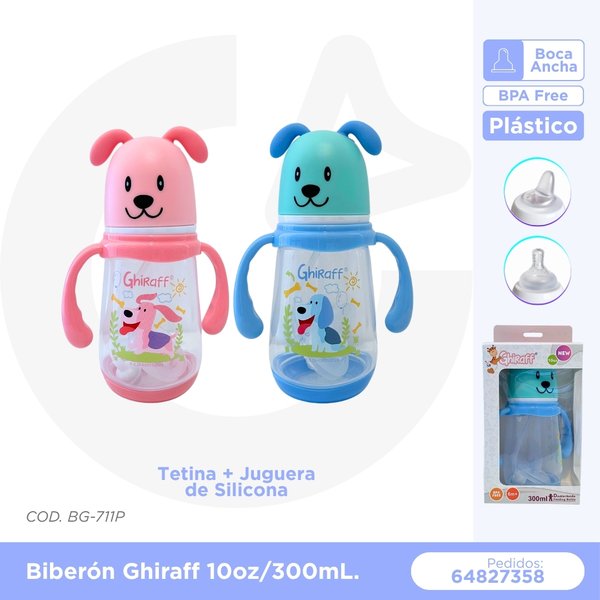 BIBERON GHIRAFF 10 oz/300 mL COD. BG-711P