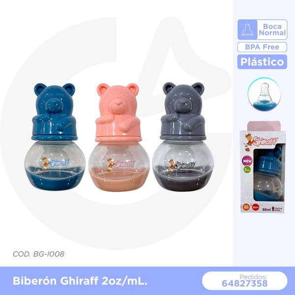 BIBERON GHIRAFF 2oz/mL COD. BG-I008