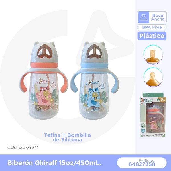 BIBERON GHIRAFF 15 oz/ 450mL COD. BG-797H