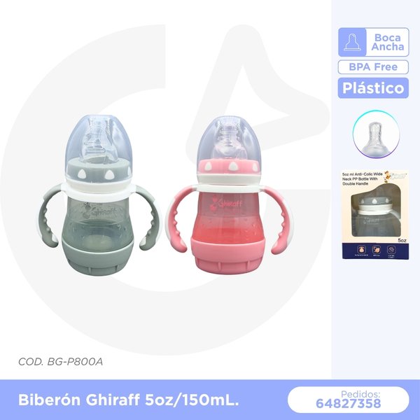 BIBERON GHIRAFF 5 oz/150 mL  COD. BG-P800A