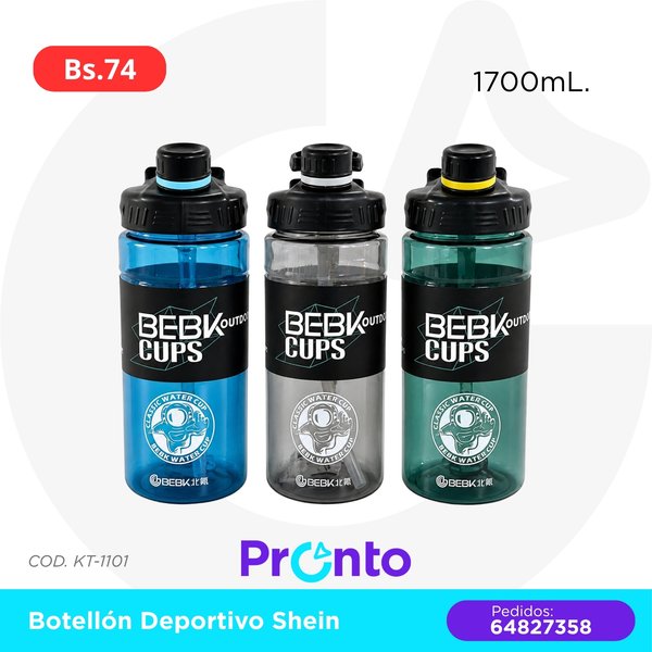 BOTELLÓN DEPORTIVO SHEIN COD. KT-011