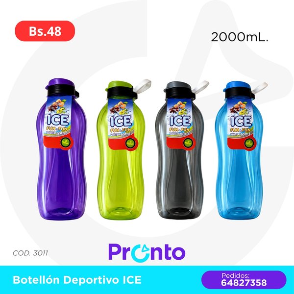 BOTELLÓN DEPORTIVO ICE COD. 3011