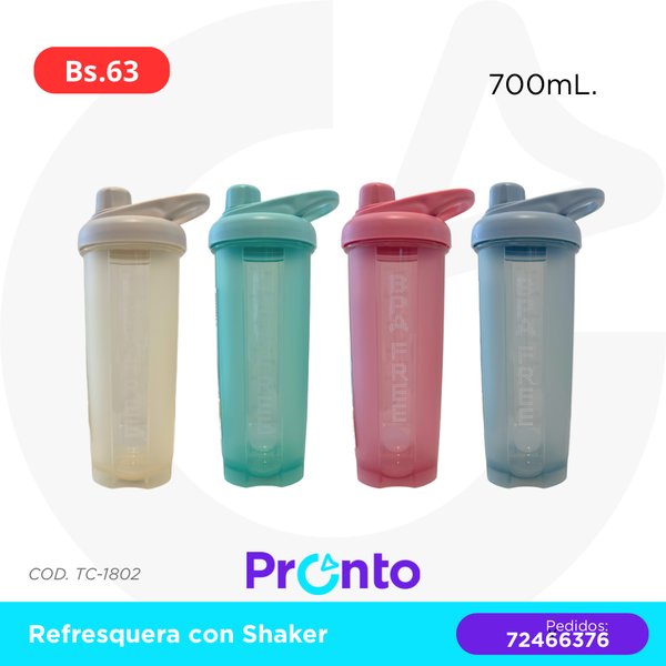REFRESQUERA CON SHAKER 